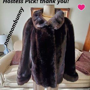 Grandville II Styled by Sportowne 100% Mink Fur Coat  ❤️Hostess Pick